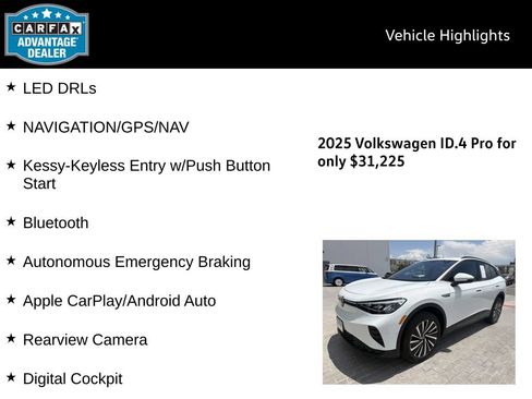 Certified 2025 Volkswagen ID.4 Pro AWD/4WD image 5