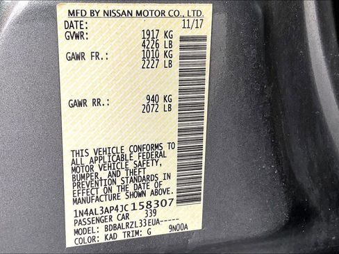 Used 2018 Nissan Altima 2.5 SL image 36