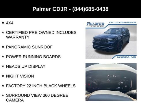 Used 2024 Jeep Grand Wagoneer Series III w/ Quick Order Packagew 28T image 6