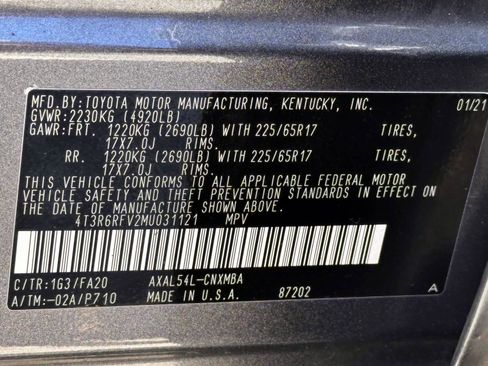 Certified 2021 Toyota RAV4 XLE w/ XLE Grade Weather Package image 31