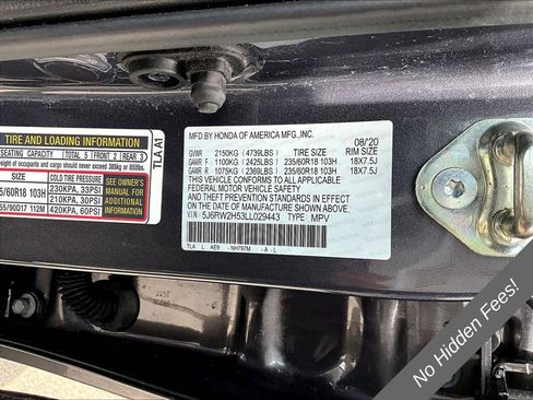 Used 2020 Honda CR-V EX image 26