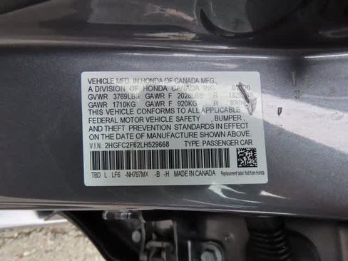 Certified 2020 Honda Civic LX image 25