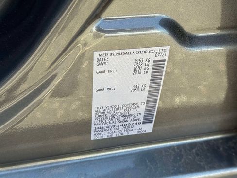 Certified 2025 Nissan Altima 2.5 SL FWD image 18