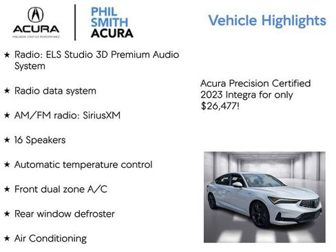 Certified 2023 Acura Integra A-Spec image 5