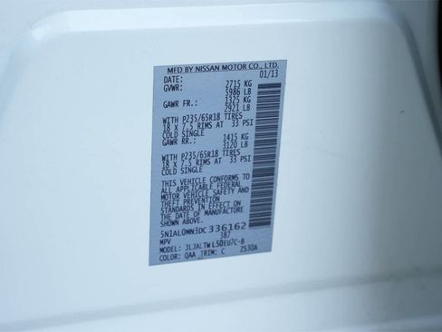 Used 2013 INFINITI JX35 FWD w/ Premium Pkg image 25