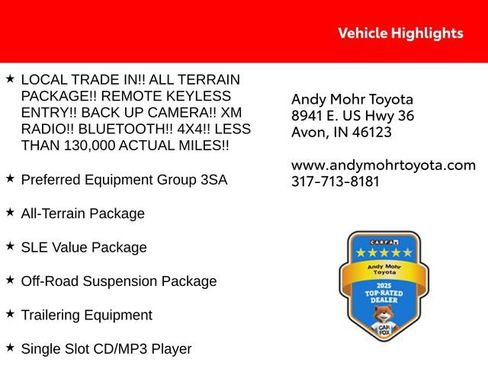 Used 2016 GMC Sierra 1500 SLE w/ All-Terrain Package AWD/4WD image 2