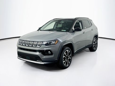 Used 2022 Jeep Compass Limited w/ Sun and Sound Group AWD/4WD image 1