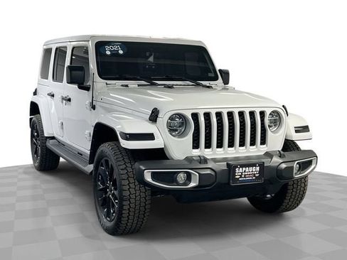 Used 2021 Jeep Wrangler Unlimited Sahara w/ Cold Weather Group image 1