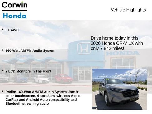 Used 2026 Honda CR-V LX image 6