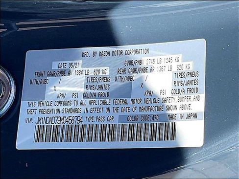 Used 2021 MAZDA MX-5 Miata Grand Touring RWD image 30