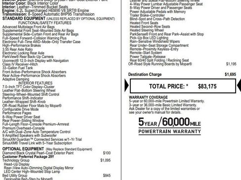 Used 2021 RAM 1500 TRX w/ TRX Level 2 Equipment Group image 2