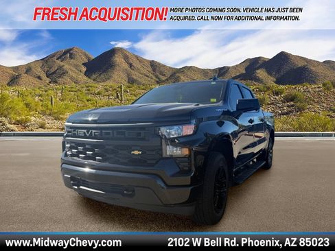 Certified 2026 Chevrolet Silverado 1500 Custom RWD image 1