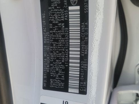 Certified 2025 Toyota Camry LE FWD image 36