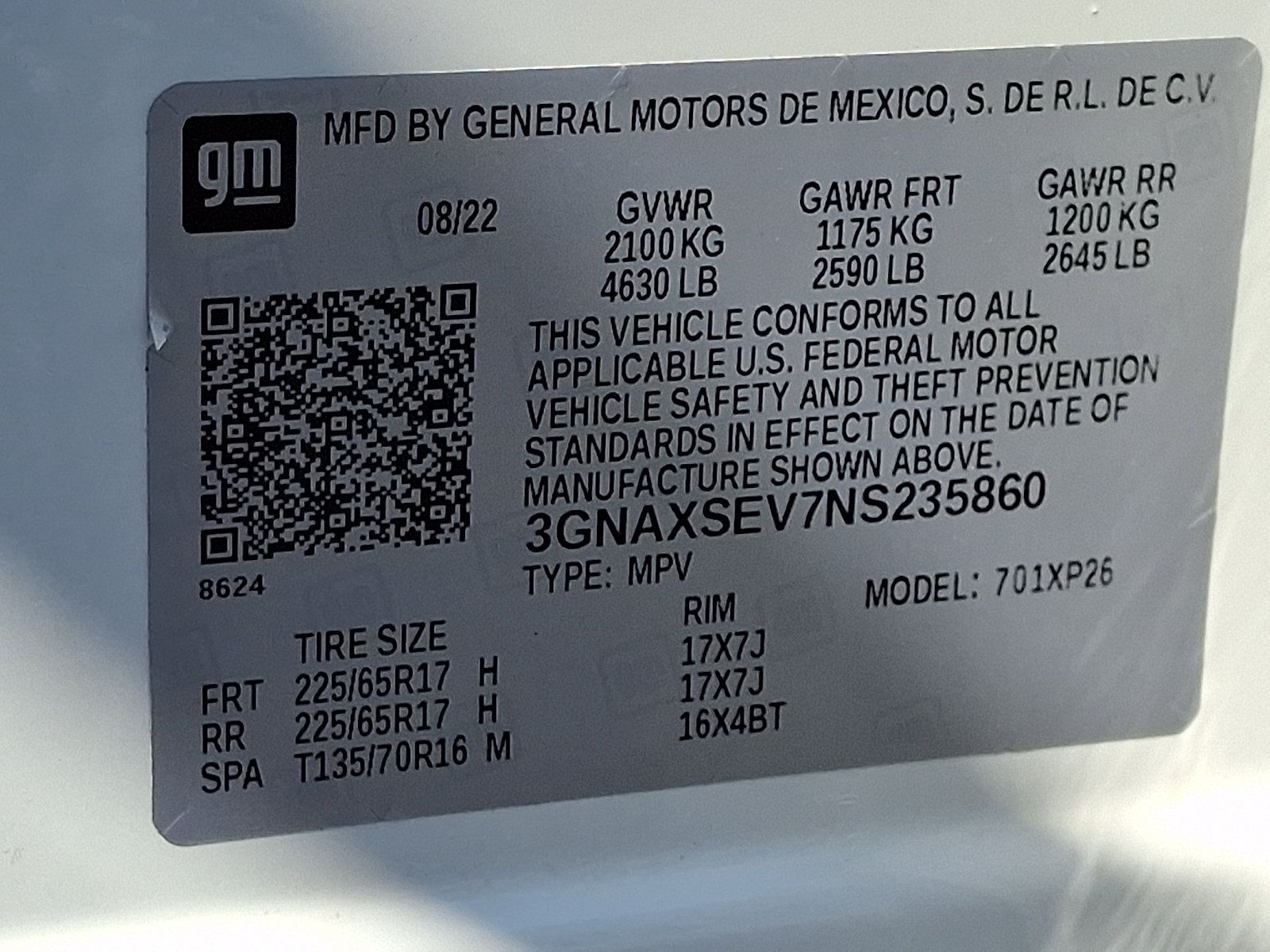 Certified 2022 Chevrolet Equinox LS w/ LS Convenience Package AWD/4WD image 26