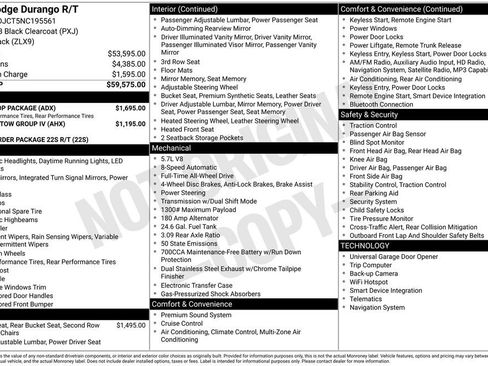 Used 2022 Dodge Durango R/T w/ Blacktop Package AWD/4WD image 13