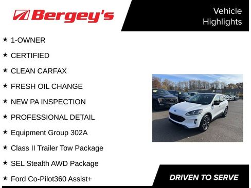 Certified 2022 Ford Escape SEL w/ SEL Stealth AWD Package image 5