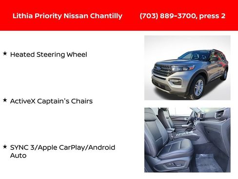 Used 2021 Ford Explorer XLT w/ Equipment Group 202A AWD/4WD image 18