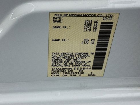 Used 2023 Nissan Leaf S FWD image 12