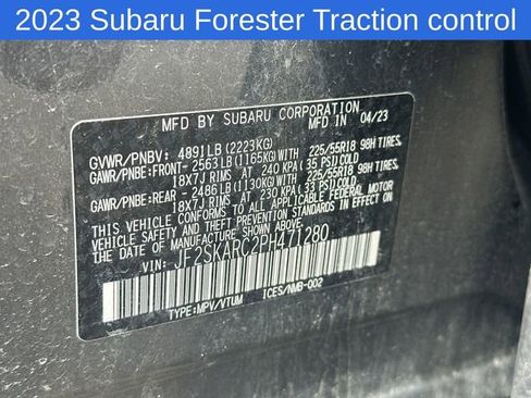 Used 2023 Subaru Forester Touring AWD/4WD image 19