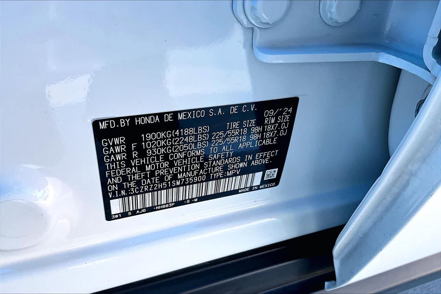 Used 2025 Honda HR-V Sport image 33