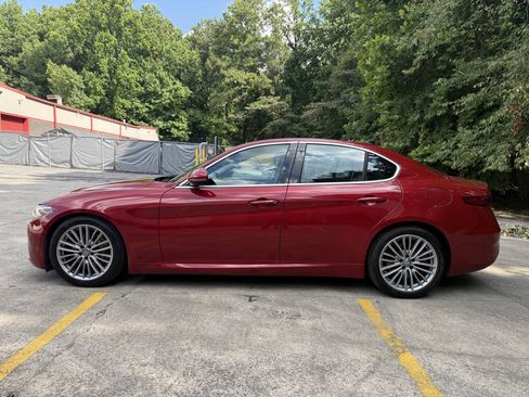 Used 2017 Alfa Romeo Giulia Ti w/ TI Lusso Light Wood Package RWD image 10