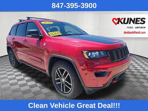 Used 2018 Jeep Grand Cherokee Trailhawk AWD/4WD image 1