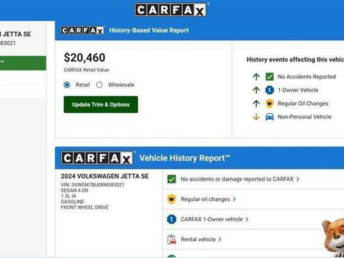 Used 2024 Volkswagen Jetta SE FWD image 34