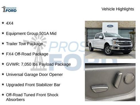 Used 2019 Ford F150 Lariat w/ Equipment Group 501A Mid image 5