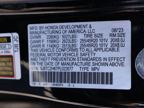 Certified 2023 Acura RDX A-Spec AWD/4WD image 21