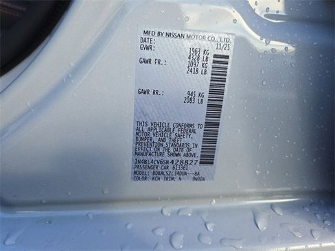 New 2025 Nissan Altima 2.5 SR image 36