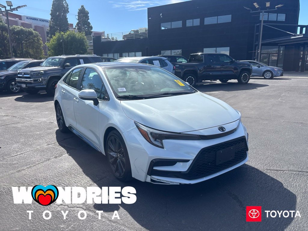 Used 2023 Toyota Corolla XSE w/ Carpet Mat Package (TMS) FWD image 1