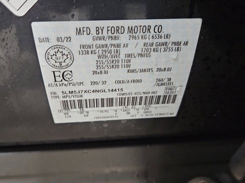 Used 2022 Lincoln Aviator Reserve w/ Equipment Group 201A image 31