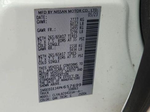 Used 2023 Nissan Frontier SV RWD image 31