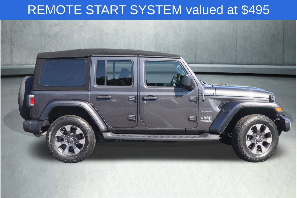 Used 2018 Jeep Wrangler Unlimited Sahara w/ Cold Weather Group AWD/4WD image 9