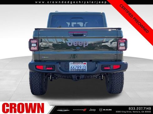 Certified 2021 Jeep Gladiator Rubicon AWD/4WD image 6