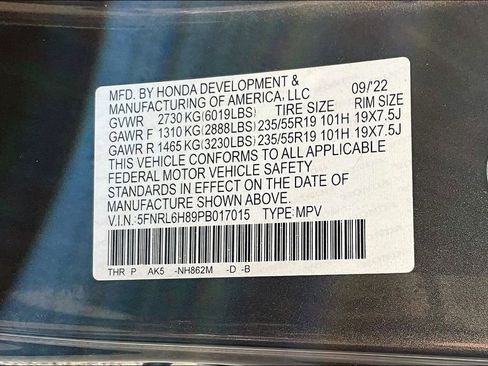 Used 2023 Honda Odyssey Touring image 32