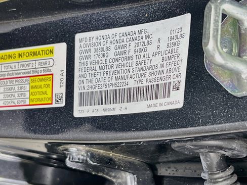 Used 2023 Honda Civic Sport image 29
