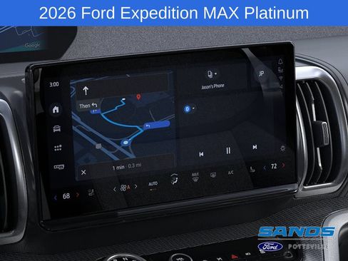 New 2026 Ford Expedition Max Platinum w/ Stealth Performance Package AWD/4WD image 14