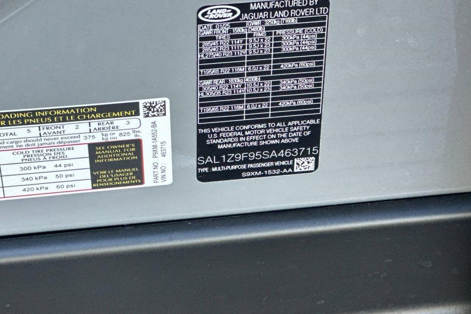 New 2025 Land Rover Range Rover Sport SV Edition Two AWD/4WD image 21