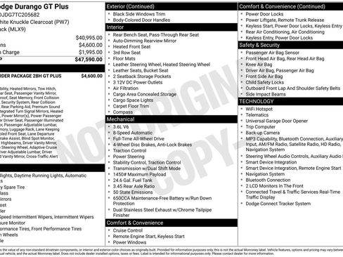 Used 2026 Dodge Durango GT AWD/4WD image 13