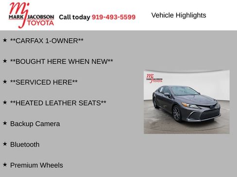 Used 2023 Toyota Camry XLE FWD image 6