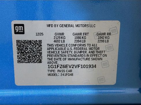 New 2027 Chevrolet Bolt RS FWD image 26