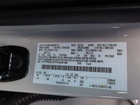 New 2026 Ford F150 Tremor w/ Equipment Group 402B image 15