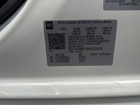 Used 2022 Chevrolet Silverado 2500 Custom w/ Custom Value Package AWD/4WD image 25