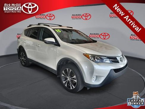Used 2015 Toyota RAV4 Limited w/ Technology Package AWD/4WD image 1