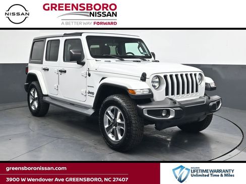 Used 2019 Jeep Wrangler Unlimited Sahara image 1