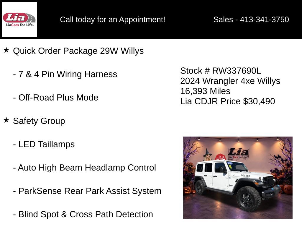 Used 2024 Jeep Wrangler Unlimited AWD/4WD image 16
