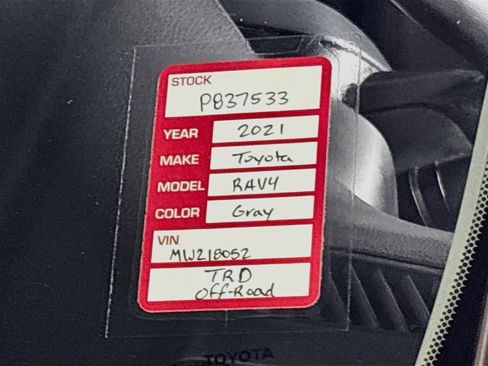Used 2021 Toyota RAV4 TRD Off-Road AWD/4WD image 26