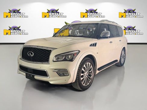 Used 2017 INFINITI QX80 4WD w/ Deluxe Technology Package image 1