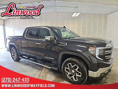Used 2024 GMC Sierra 1500 SLT w/ SLT Premium Plus Package AWD/4WD image 1